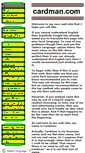 Mobile Screenshot of cardman.com
